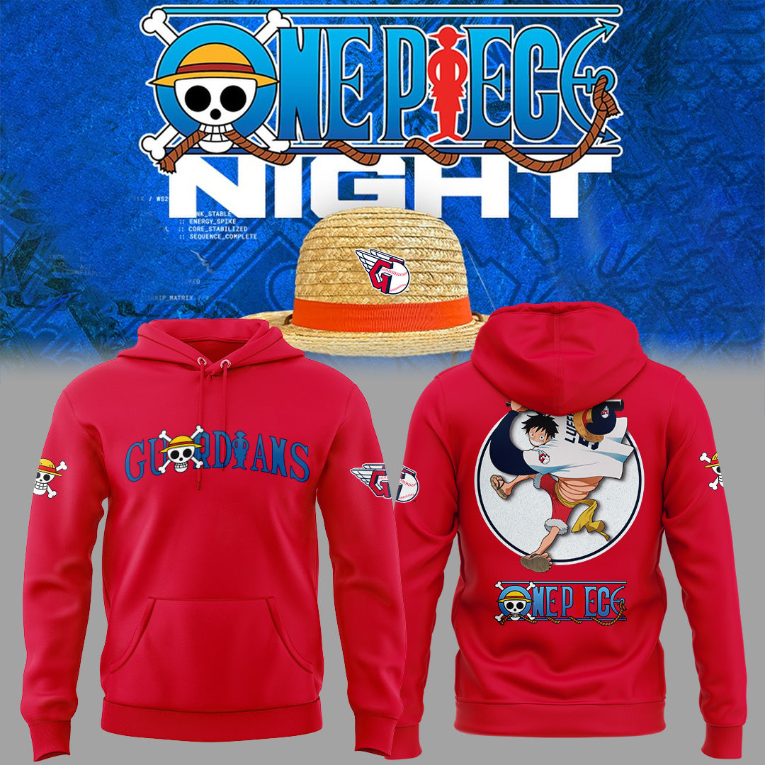 CLE ⚾ One Piece Night Hoodie-ND05282622