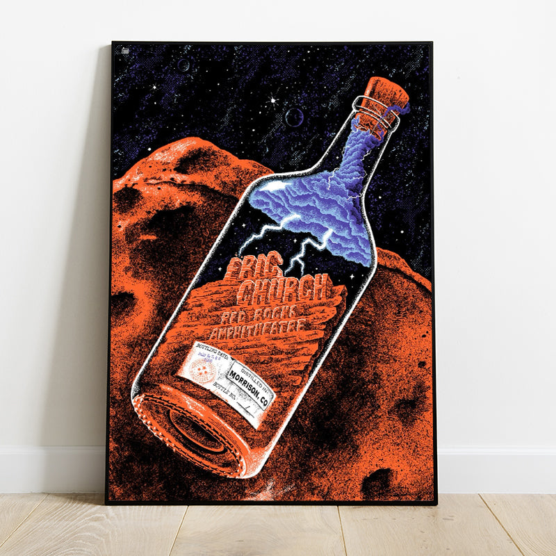 Limited Edition Red Rocks Amphitheatre Poster