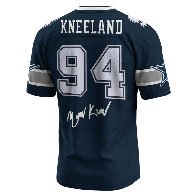 Dallas Cowboys x In Memory of Marshawn Kneeland Limited Edition White Football Jersey