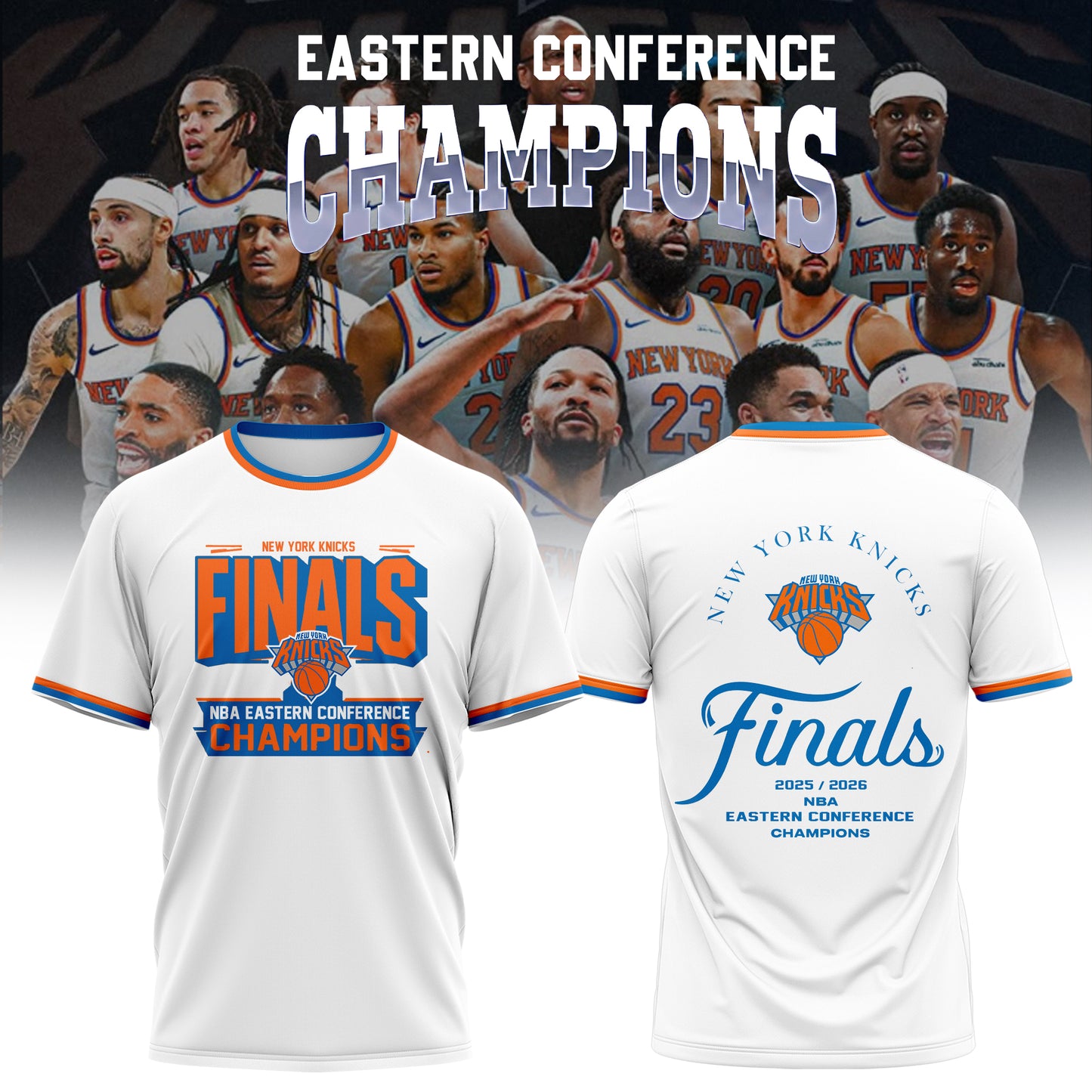 New York Knicks Eastern Conference Champions 1 Tee