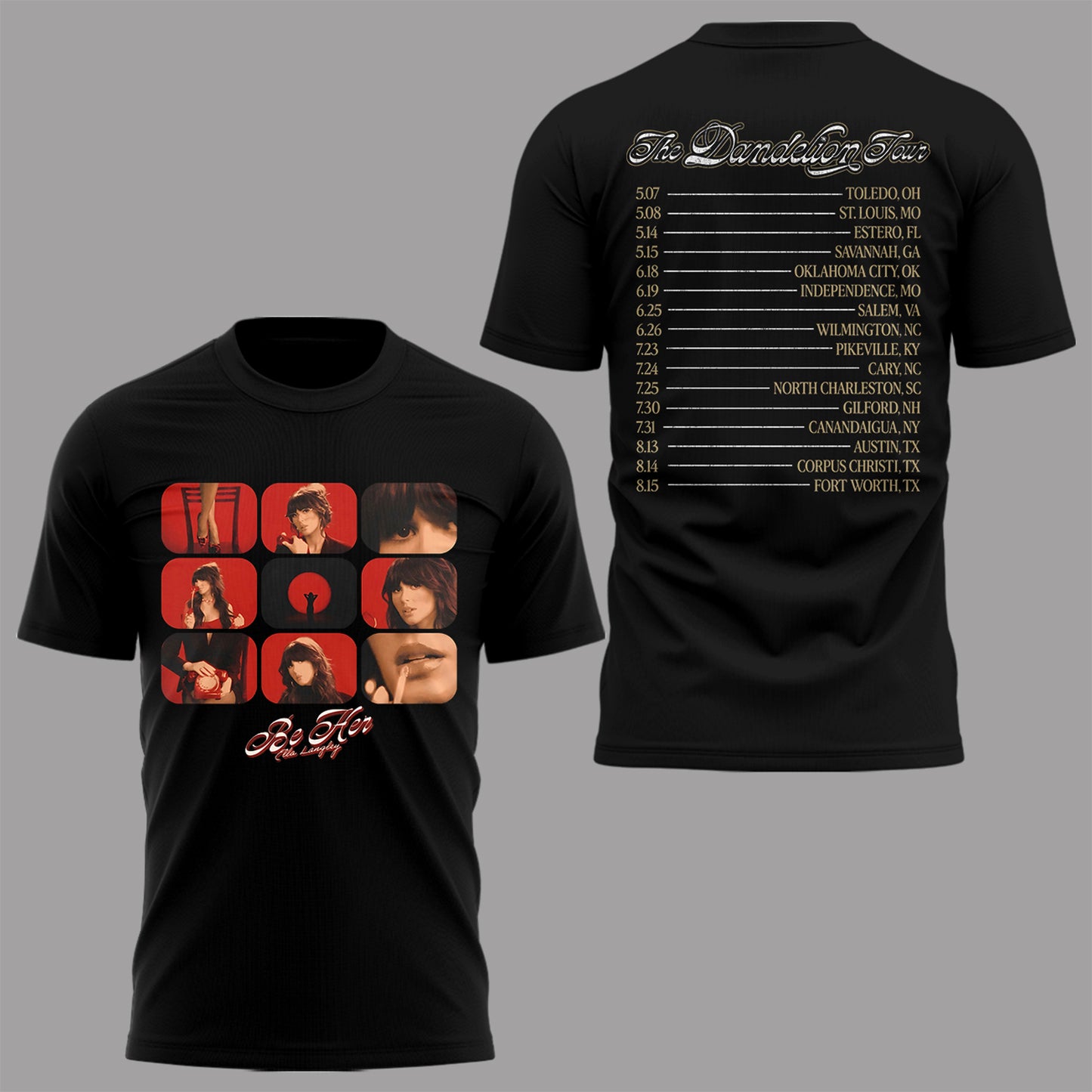 E.Langley “The Dandelion Tour” Shirt-PA050726013