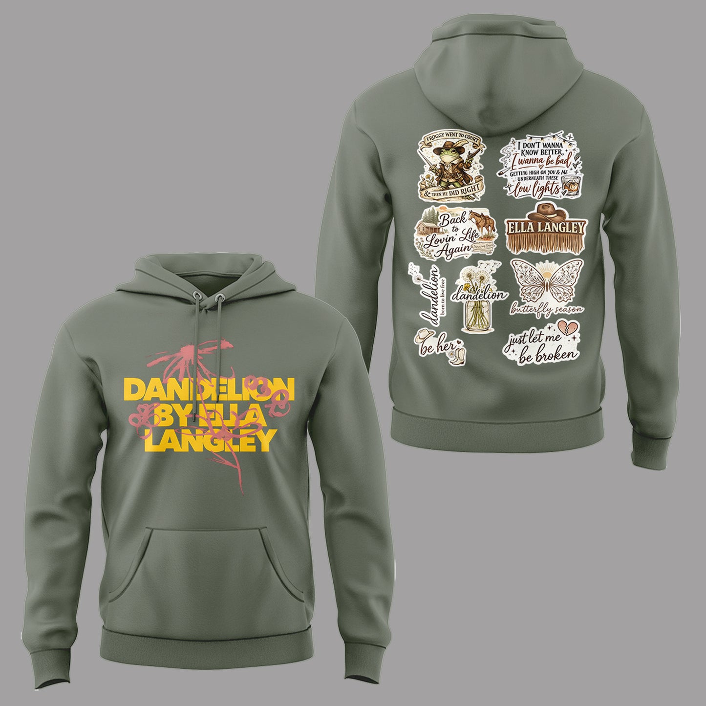 E.Langley “The Dandelion Tour” Hoodie-PA050726018