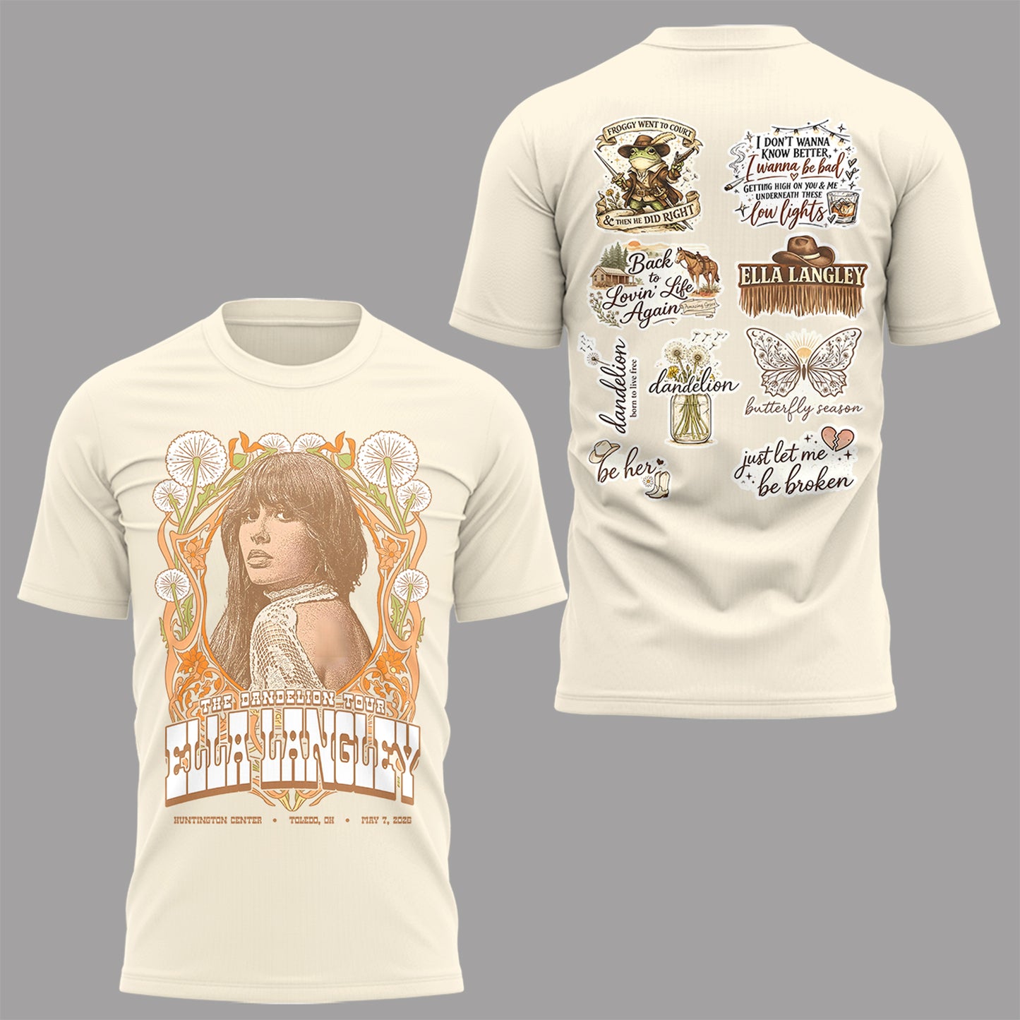 E.Langley “The Dandelion Tour” at Huntington Center Shirt-PA050726019