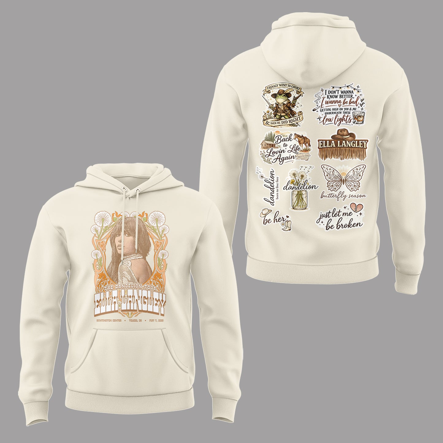 E.Langley “The Dandelion Tour” at Huntington Center Hoodie-PA050726020
