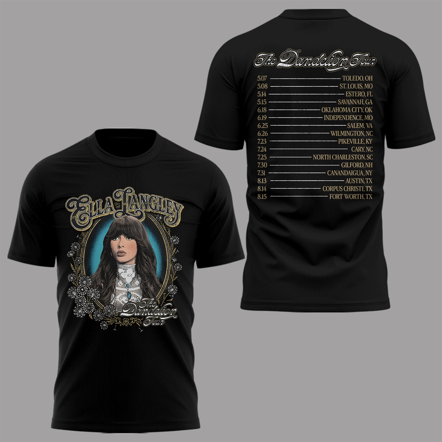 E.Langley “The Dandelion Tour” Shirt-PA050726021