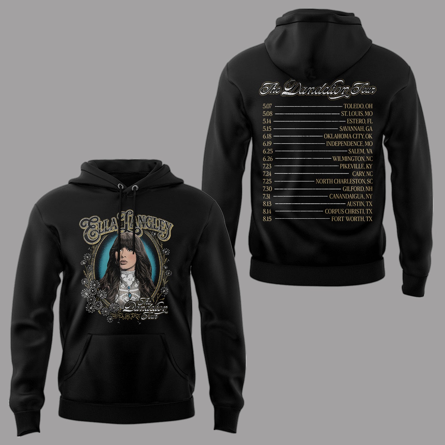 E.Langley “The Dandelion Tour” Hoodie-PA050726022