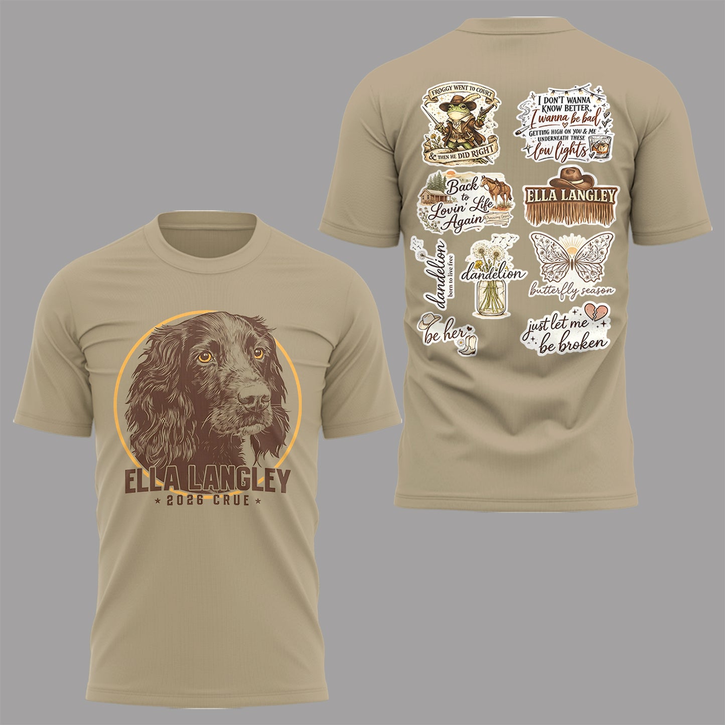 E.Langley “The Dandelion Tour” Shirt-PA050726023