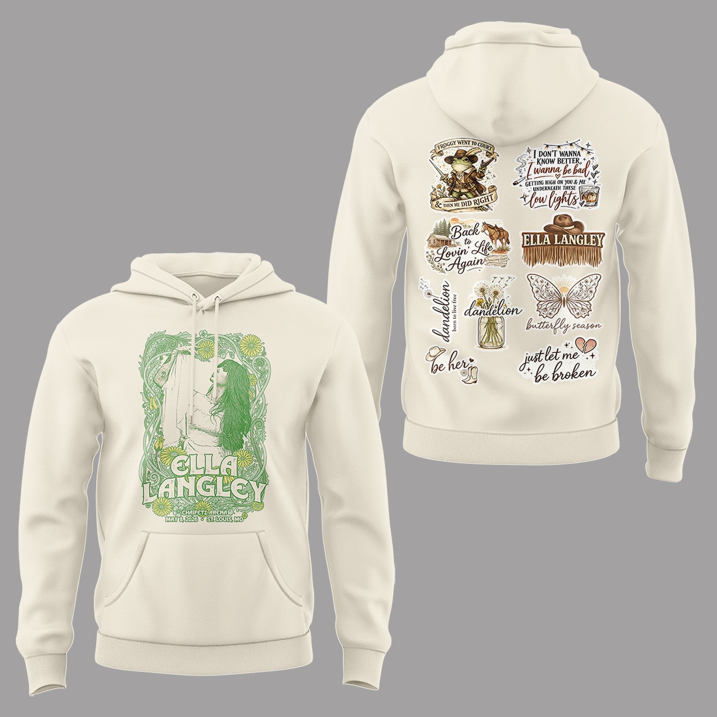 E.Langley “The Dandelion Tour” at Chaifetz Arena Hoodie-PA050826006