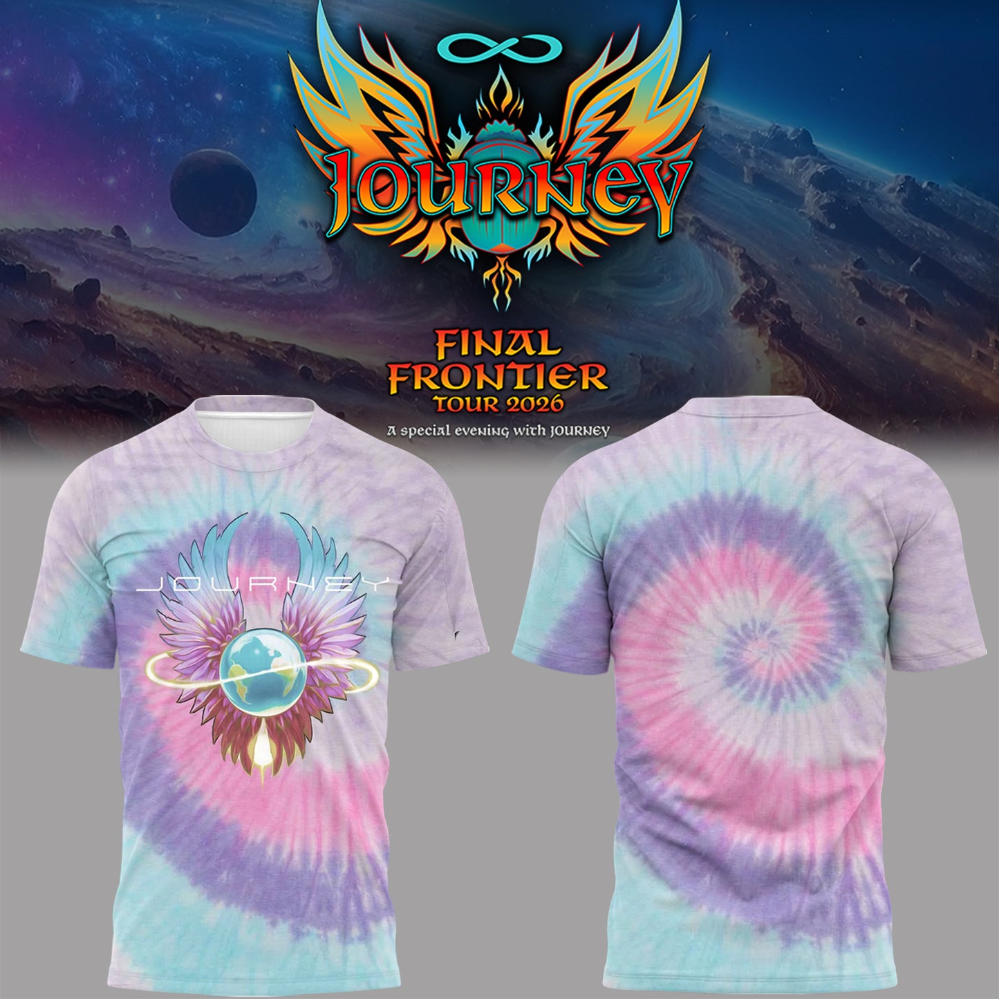 Limited Edition Final Frontier Tour At Atlantic City Shirt