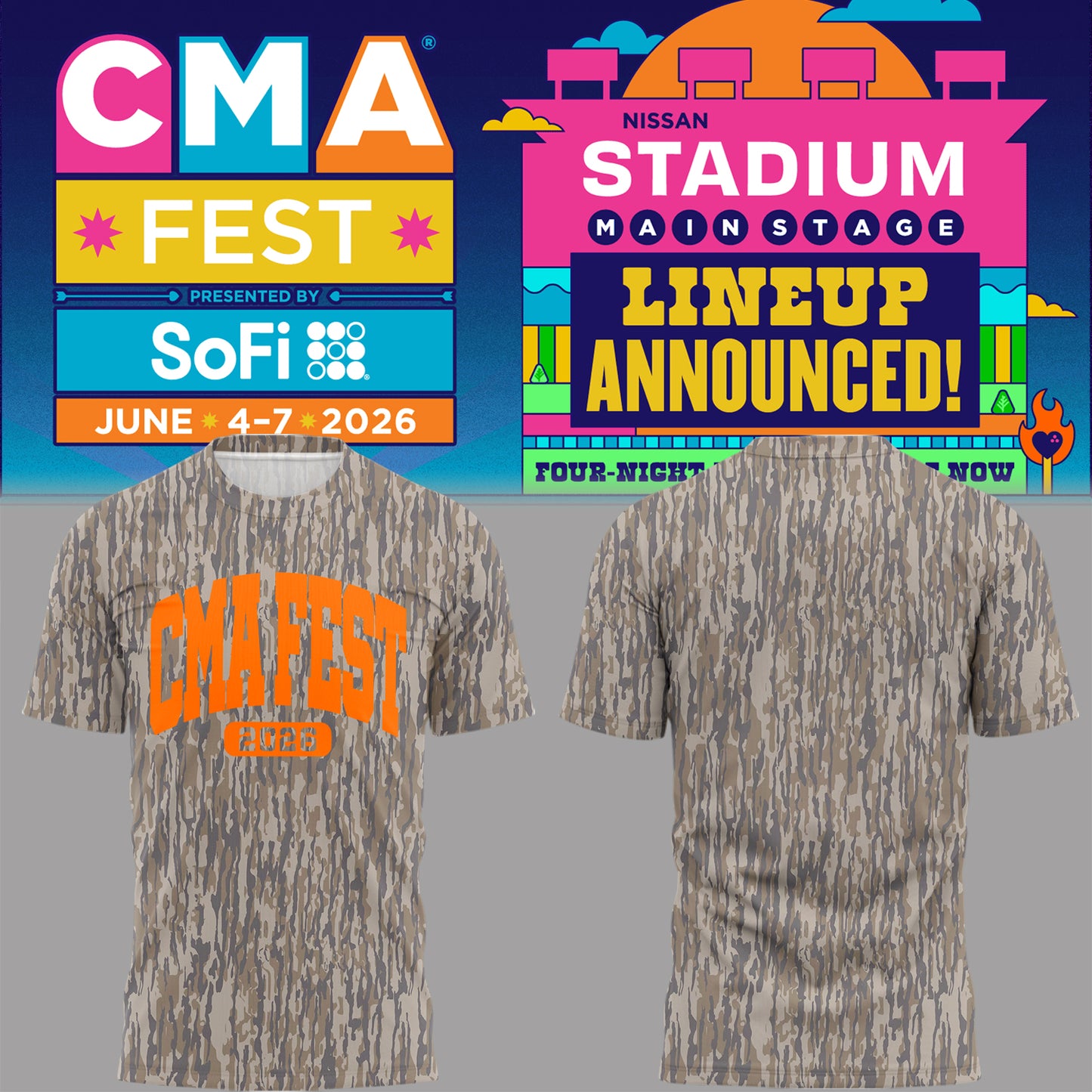 Limited Edition CMA FEST 2026 Shirt-PA060226004