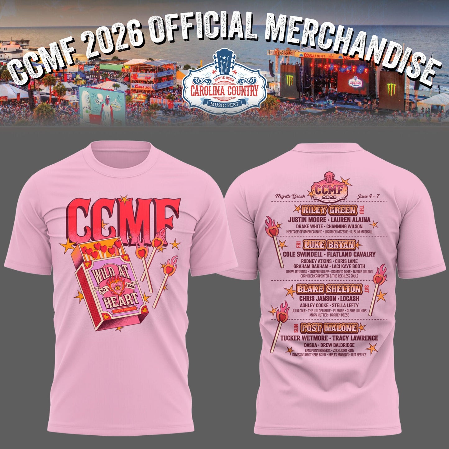 CCMF exclusive TShirt