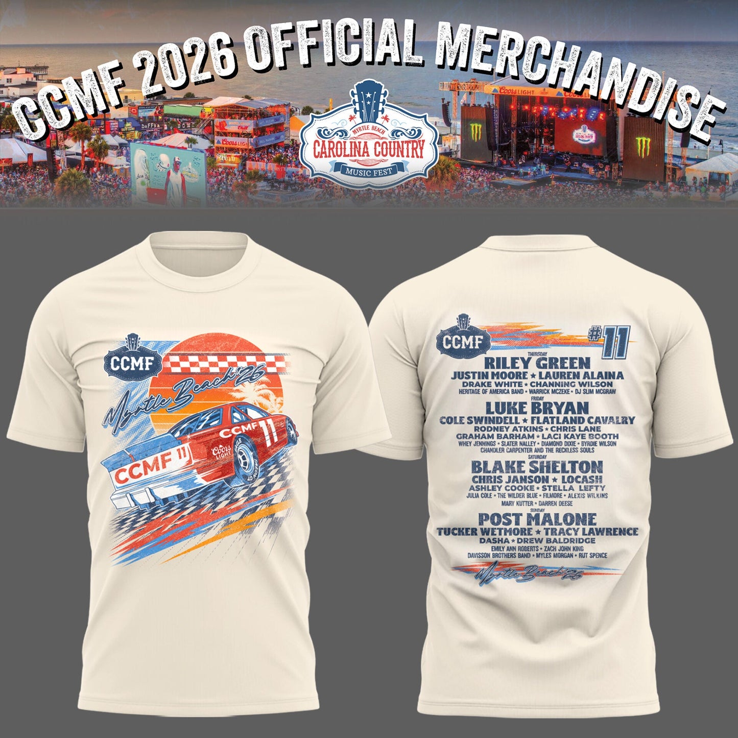 CCMF exclusive TShirt