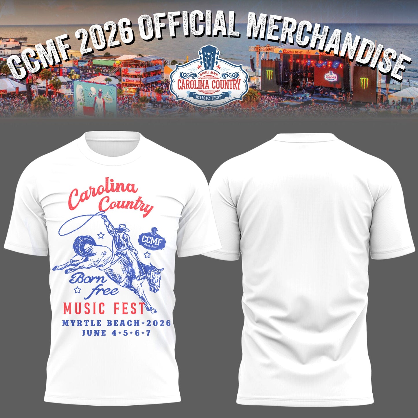 CCMF exclusive TShirt