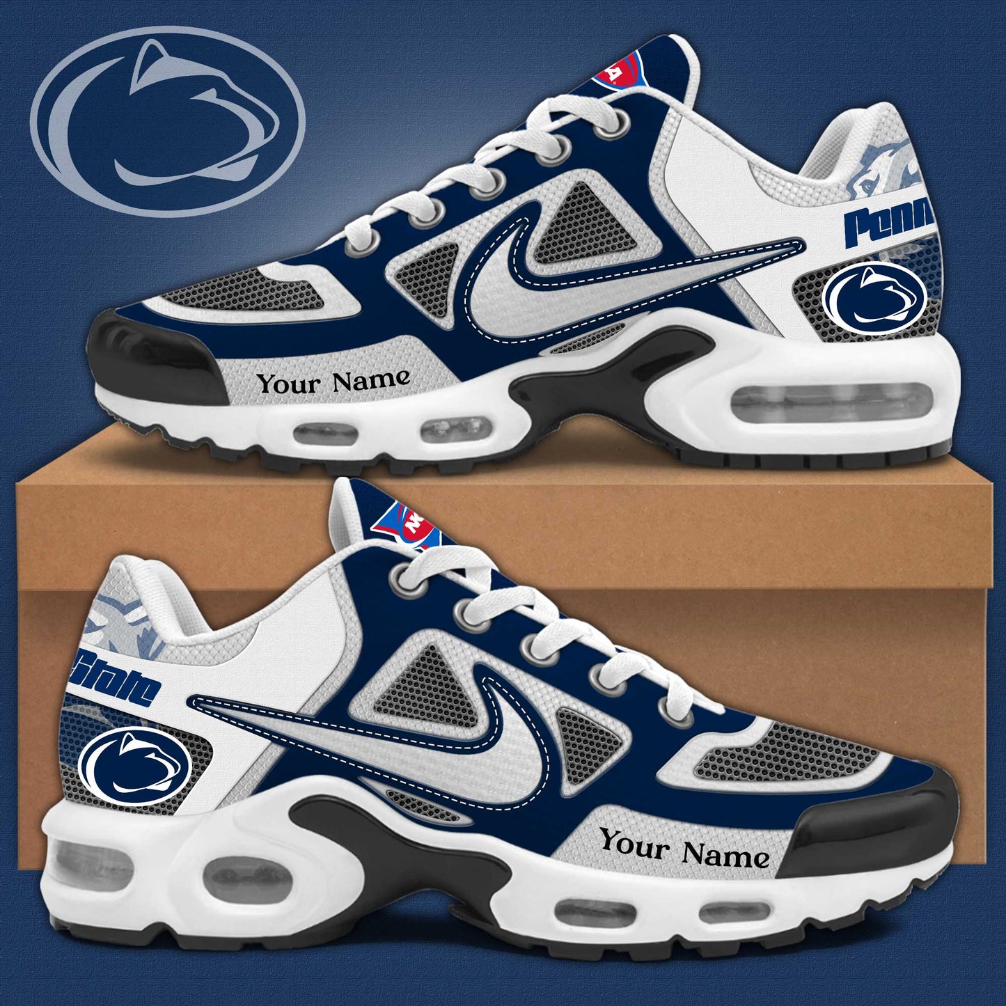 _ PSNL Football 2025 Air Max Plus Sneakers Limited Edition