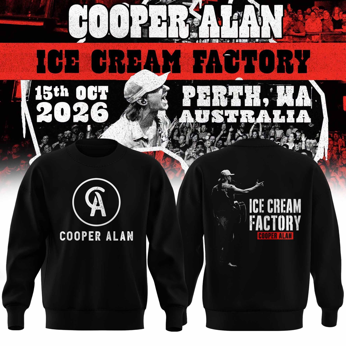 COOPER ALAN – ICE CREAM FACTORY SWEATER