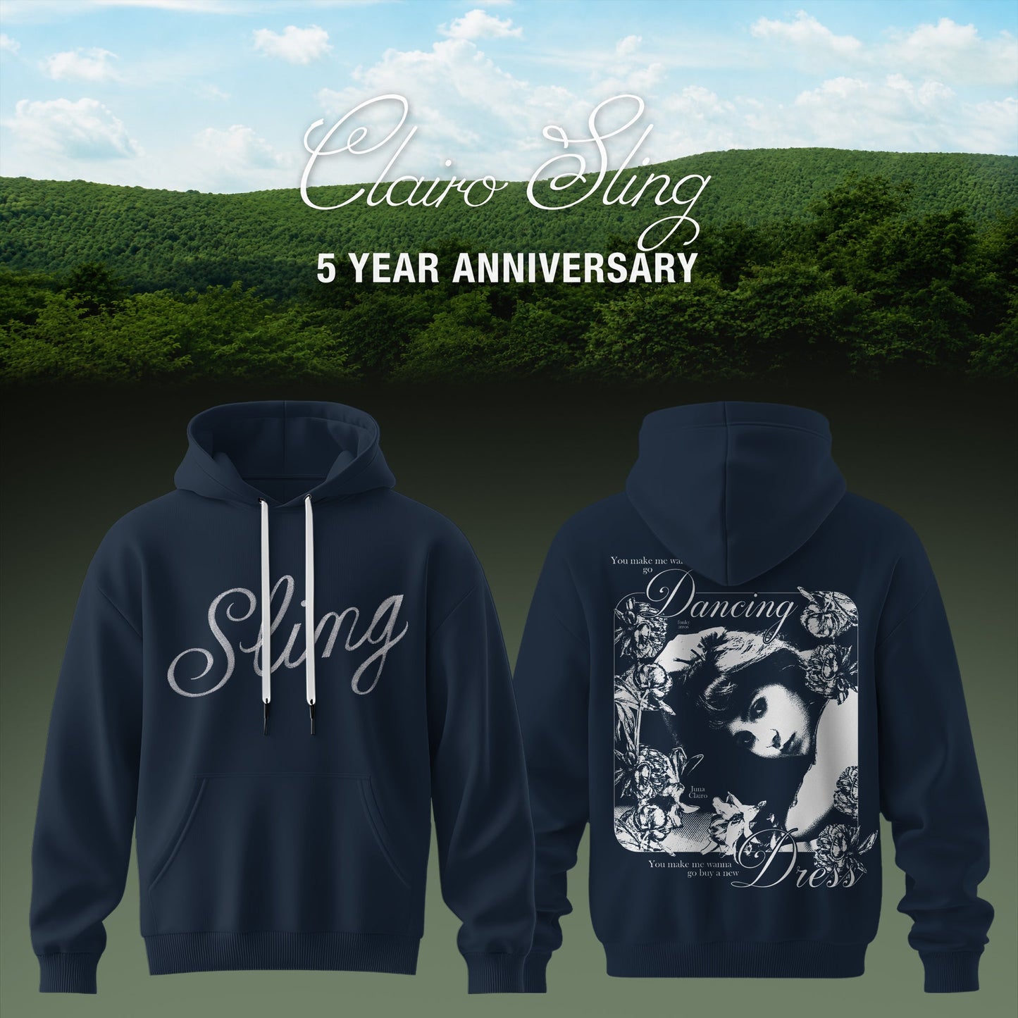 Sling 5 Year Anniversary Premium 3D Hoodie – Style 5