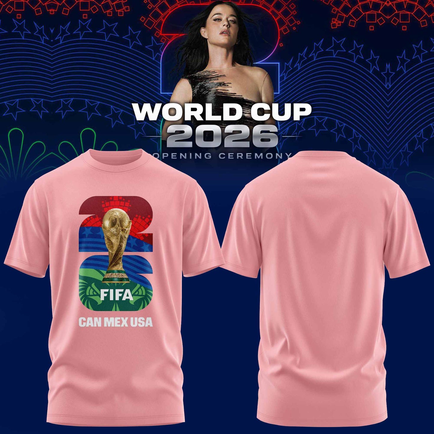KATY PERRY x WORLD CUP 2026 T-SHIRT