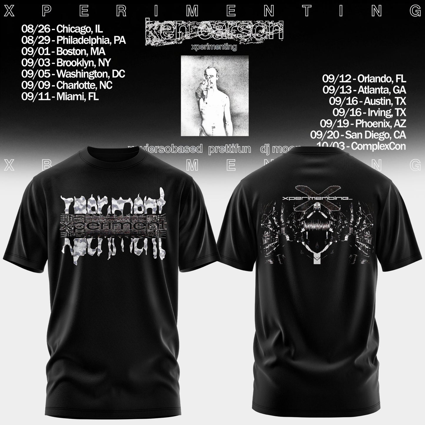 Xperimenting Tour T-shirt