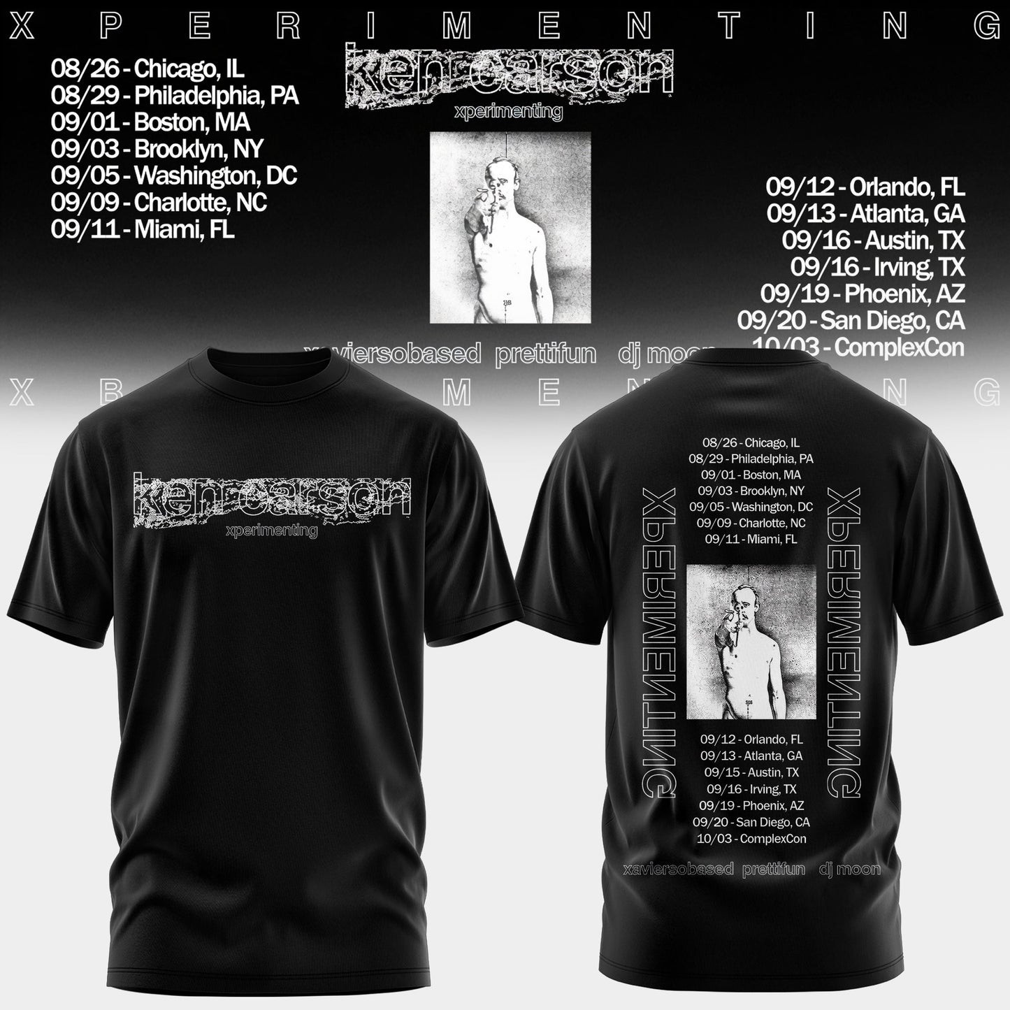 Xperimenting Tour T-shirt
