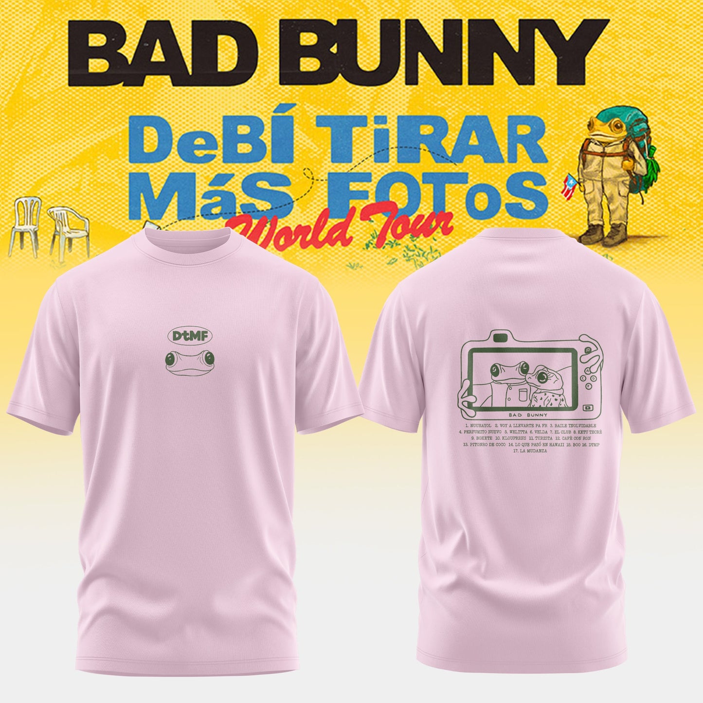 BB – DeBÍ TiRAR MáS FOToS World Tour Limited T-Shirt