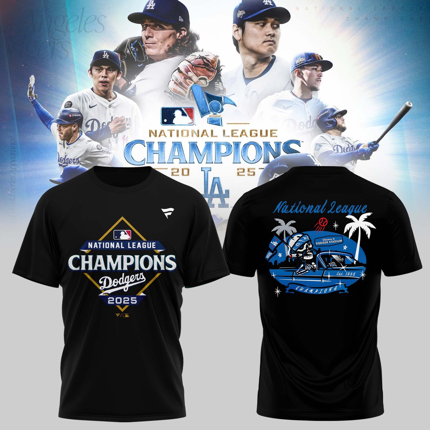_ Los Angeles Dodgers 2025 National League Champions