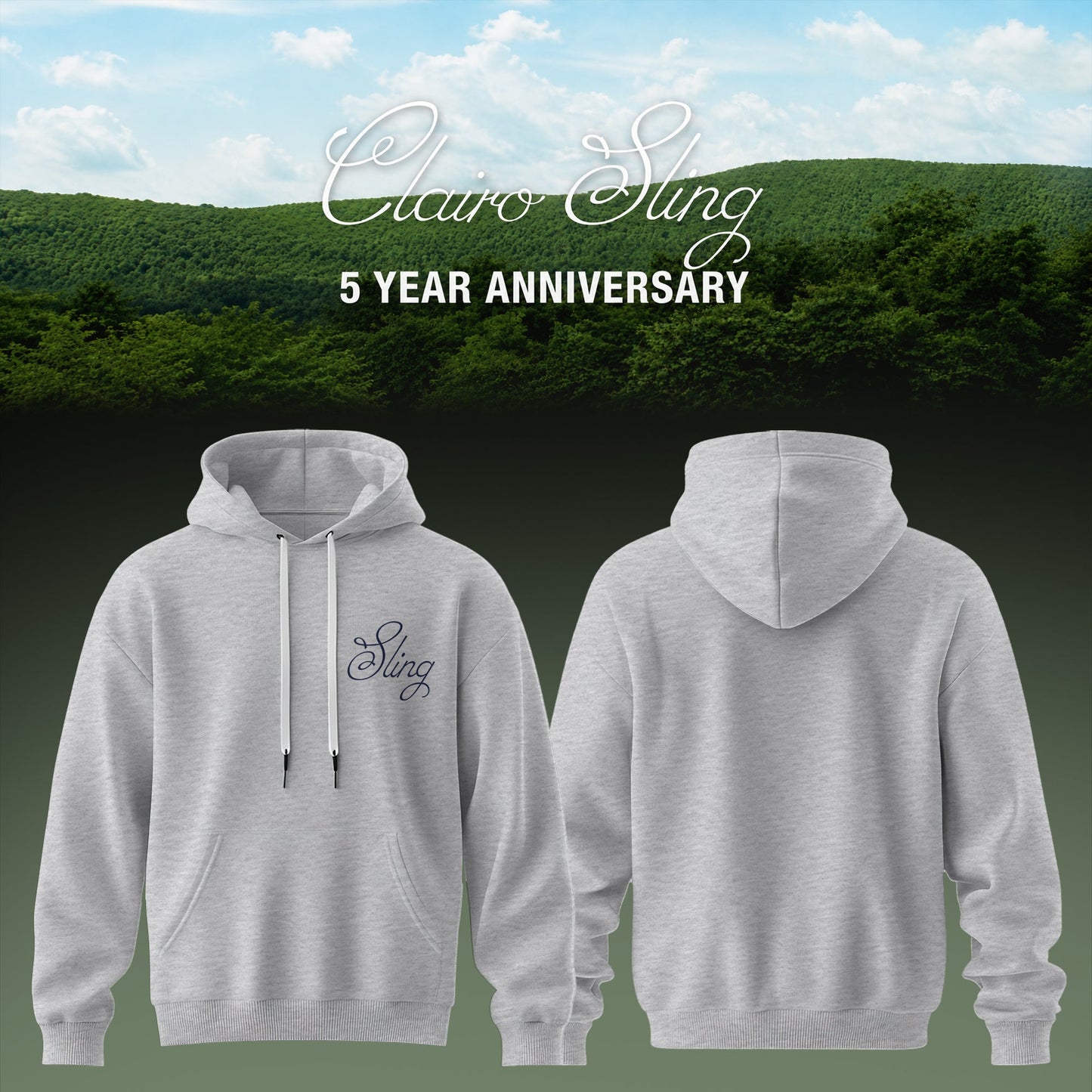 Sling 5 Year Anniversary Premium 3D Hoodie – Style 2