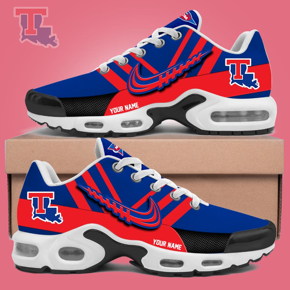 Louisiana Tech Football Shoes Personalized Air Max Plus Sneakers 2025