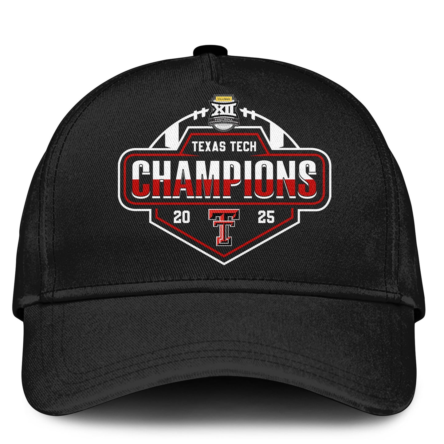 Texas Tech Red Raiders x Big 12 Champions 2025 Zip Hoodie Limited Edition
