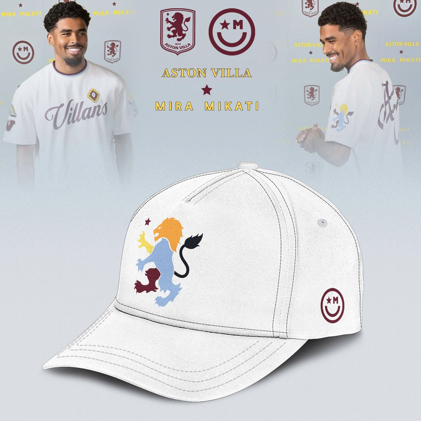 Aston Villa x Mira Mikati Limited Edition T-shirt