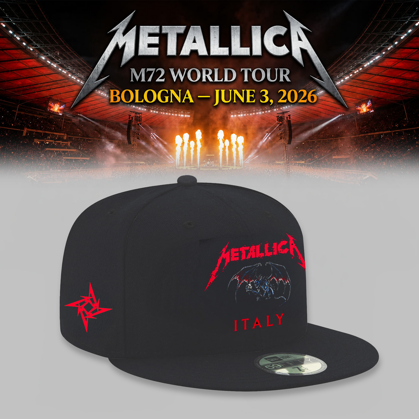 MTLC #M72Bologna, Italy CAP