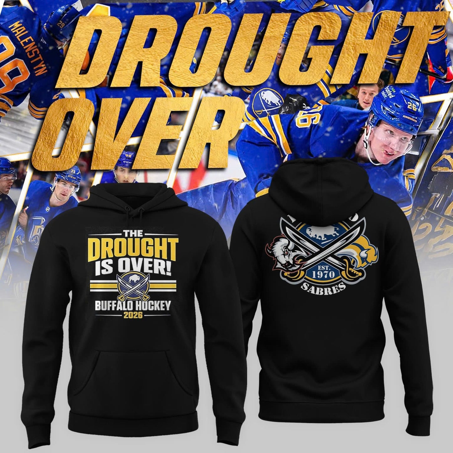 Sabres Playoff Pursuit Hoodie