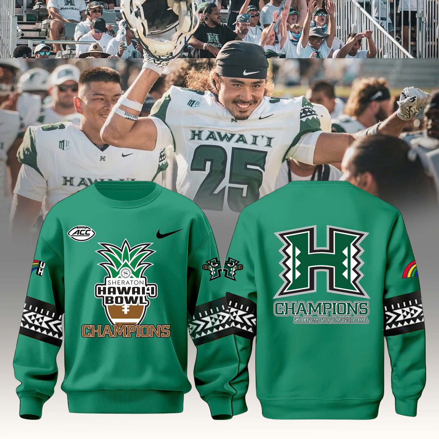 Hawai'i Bowl Champions Sweatshirt