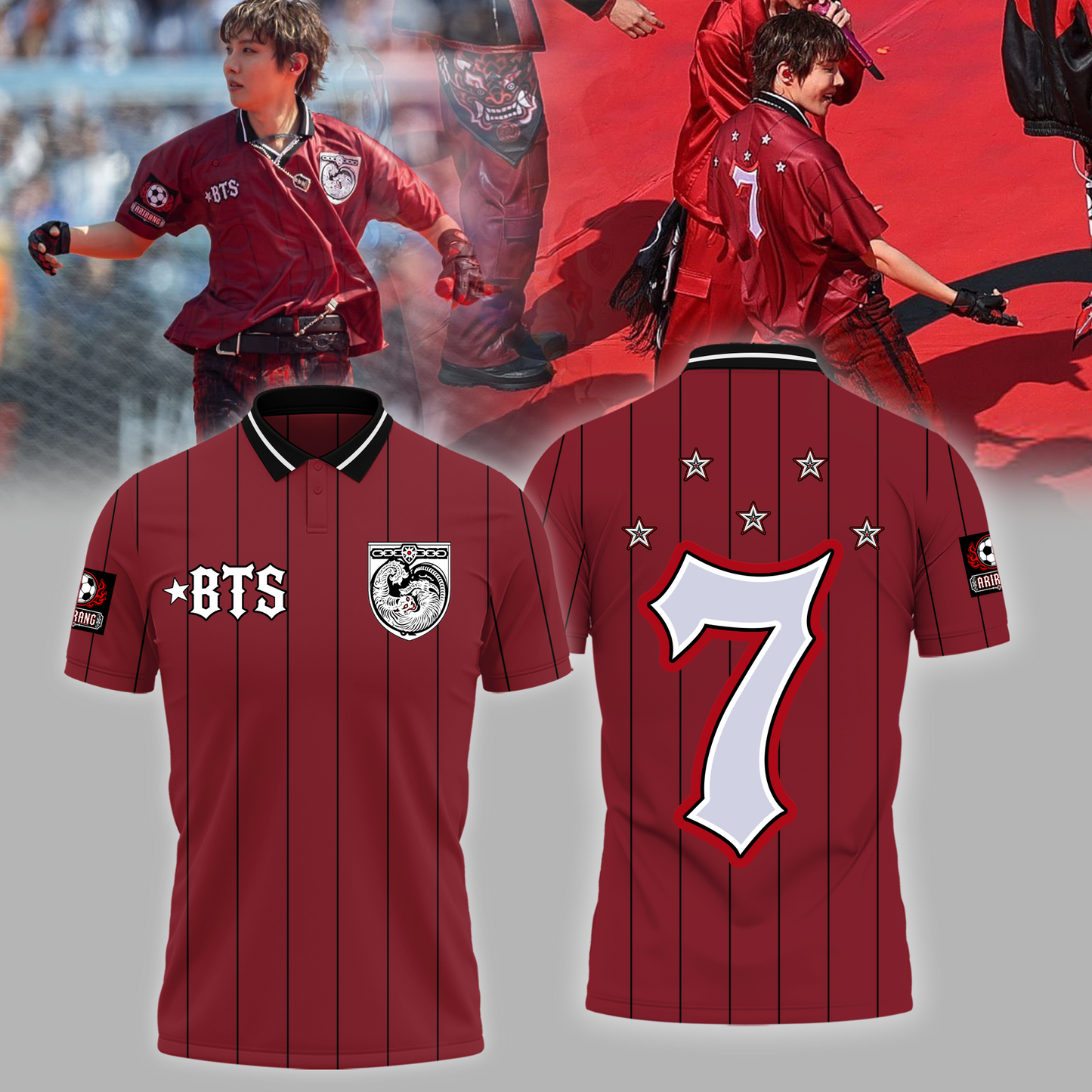 BTS FIFA World Cup Finals Half-Time Show Limited Edition Polo
