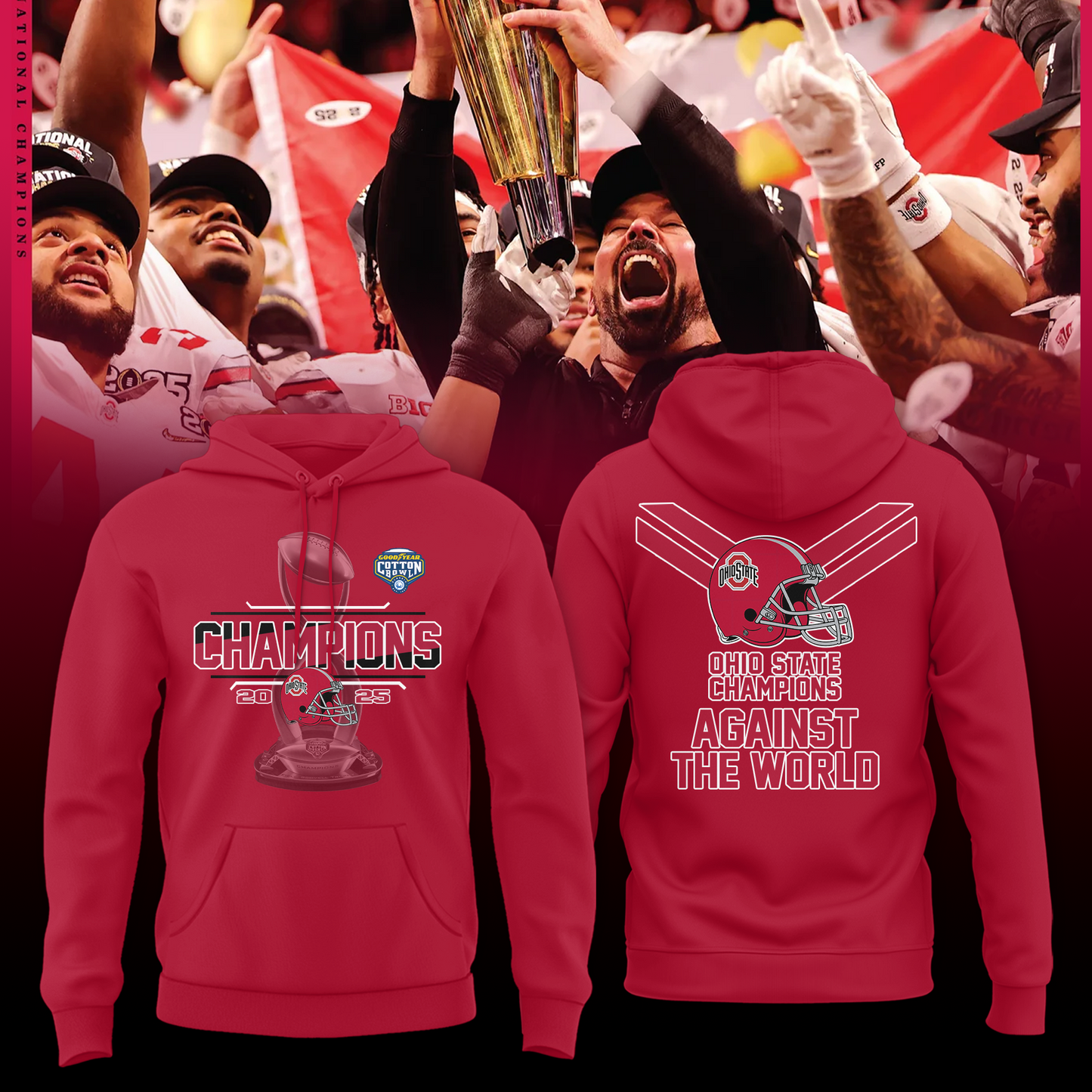 OHIO STATE 2025 GOODYEAR COTTON BOWL CLASSIC Hoodie