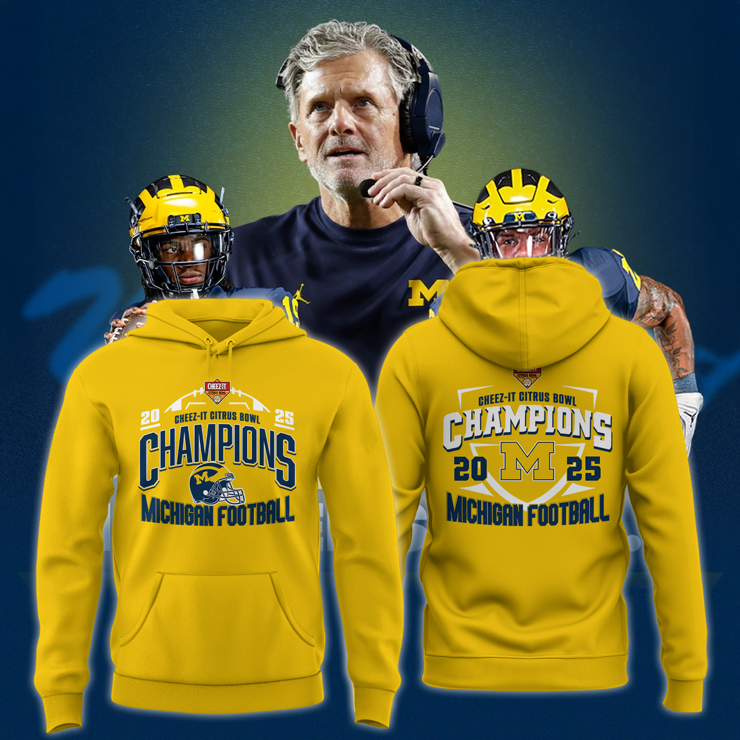 MICHIGAN 2025 CHEEZ-IT CITRUS BOWL Champions Limited Edition