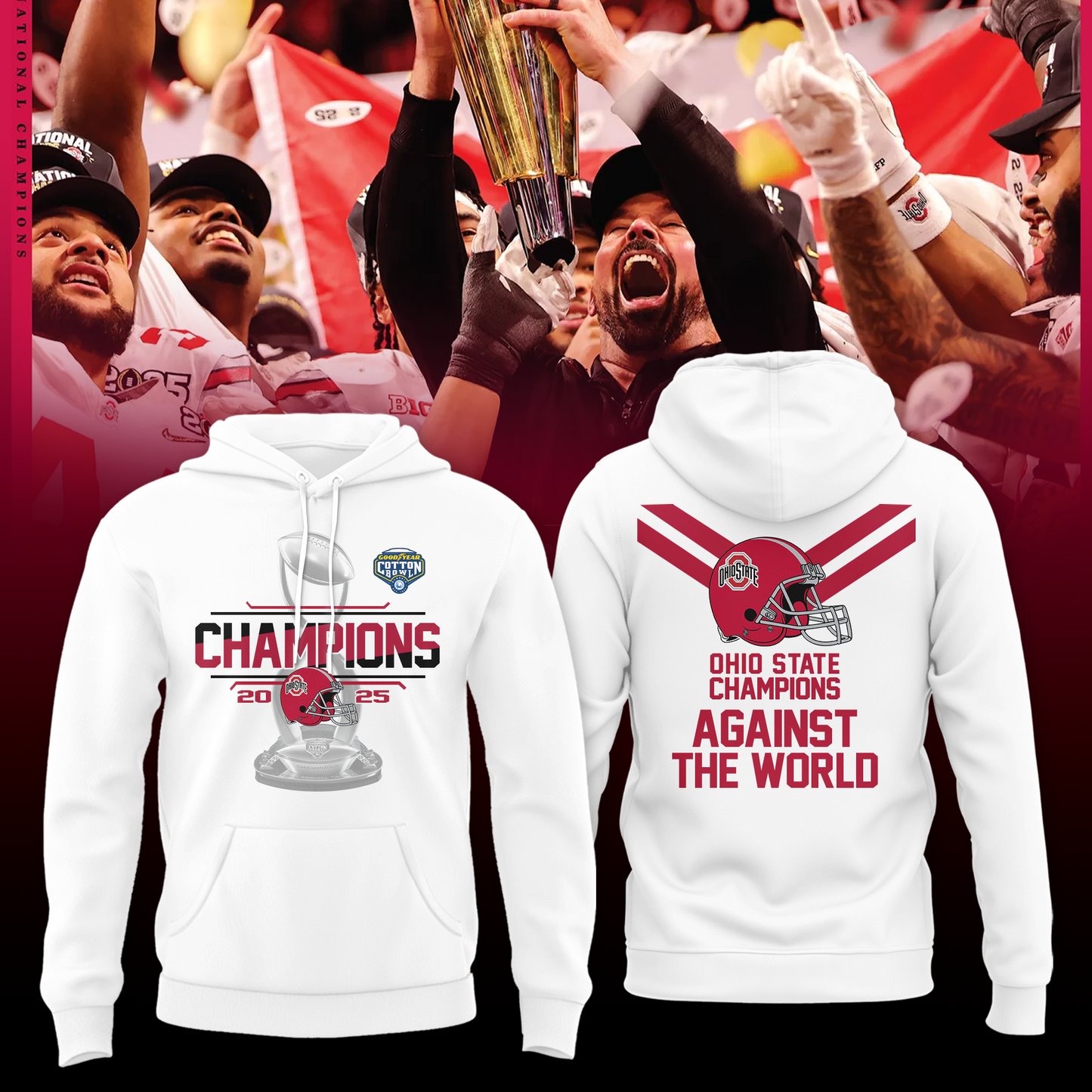 OHIO STATE 2025 GOODYEAR COTTON BOWL CLASSIC Hoodie