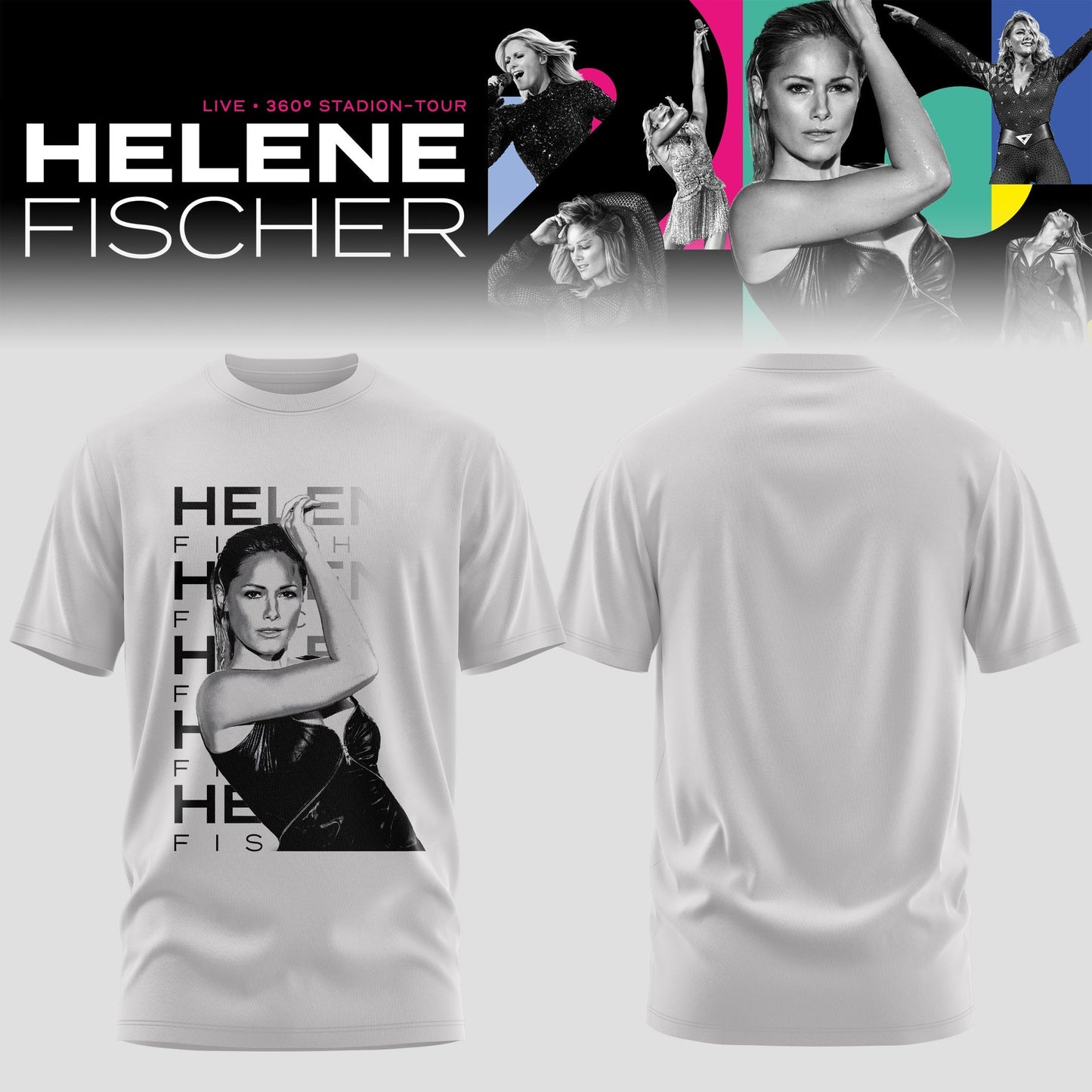 Helene Fischer – 360° Stadion Tour 2026 Limited T-Shirt