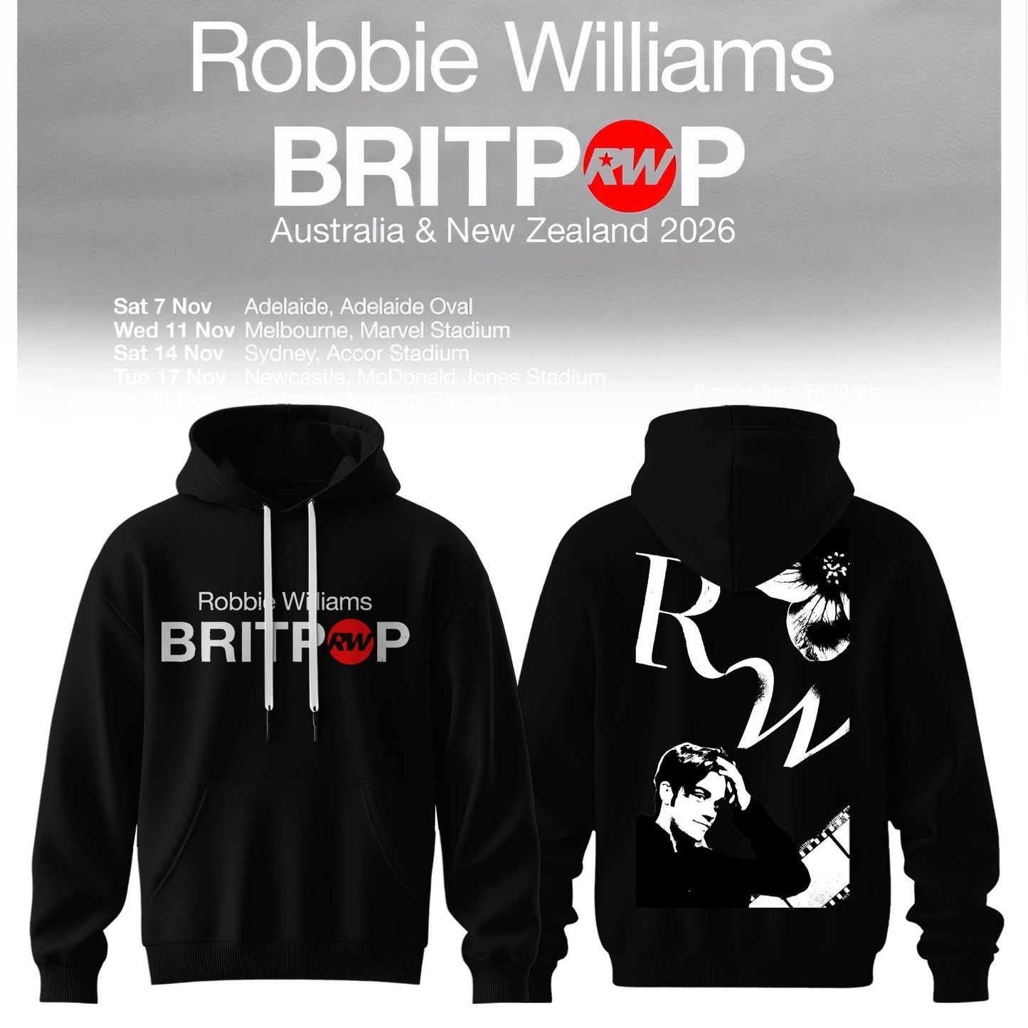BRITPOP World Tour – Australia & New Zealand Limited Hoodie