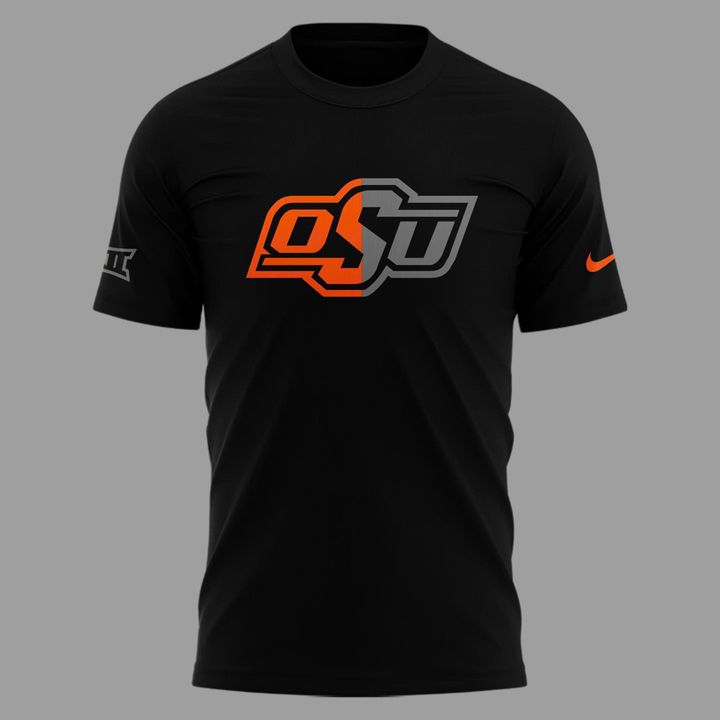 2025 limited edition t-shirt OSU Cowboy Football "Back In Black"