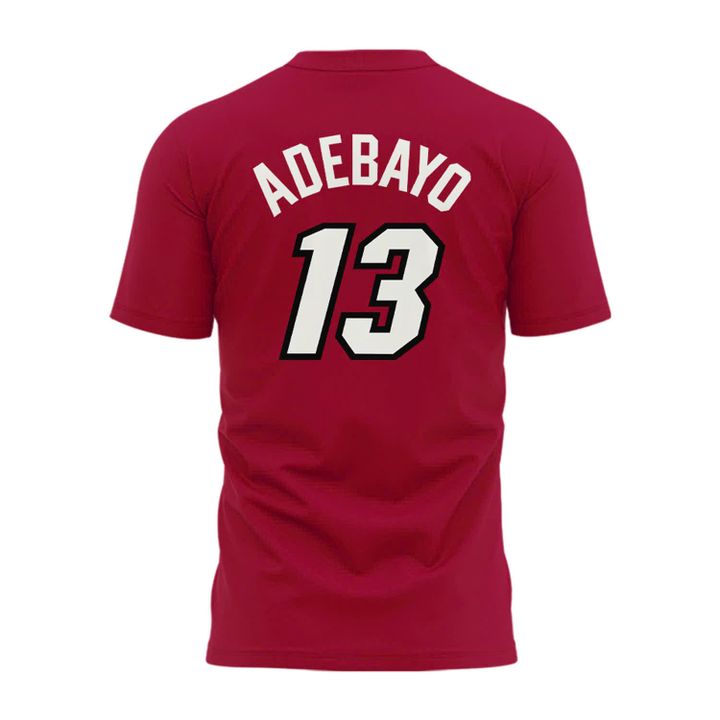 Commemorates the historic moment when Bam Adebayo scored 83 points in a single game T-Shirt.