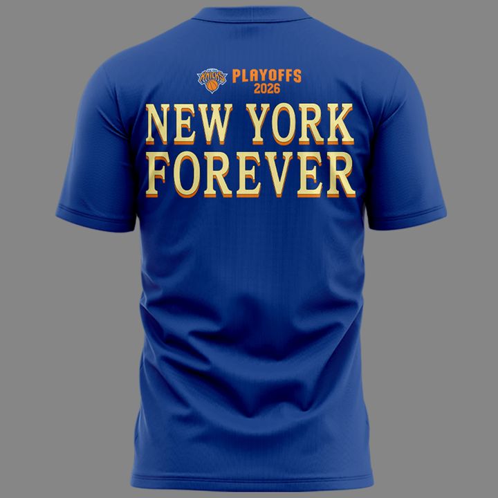 Exclusive 2026 T-Shirt NEW YORK KNICKS Playoffs Round 2 Game 1