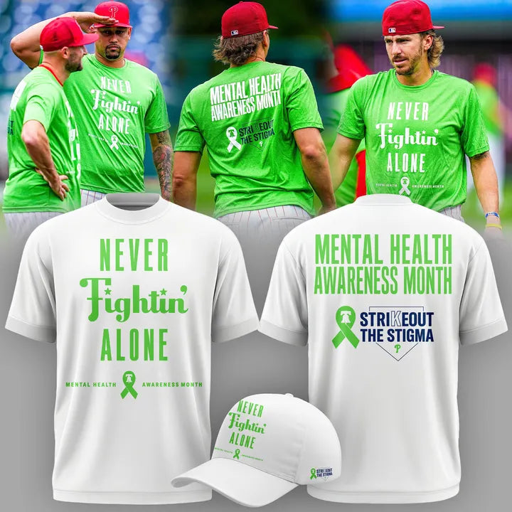 Limited Edition Philadelphia Phillies Never Fightin Alone 2026 Tshirt