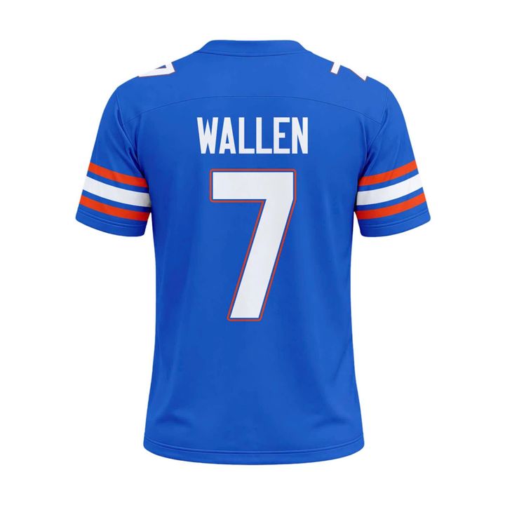 Florida Gators Morgan Wallen 2026 Tour Football Jersey