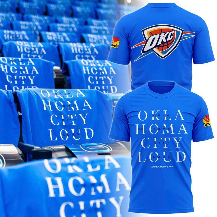 Oklahoma City Thunder 2026 Playoffs T-shirt - Round 3 - Game 1