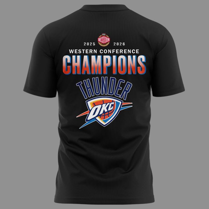 Exclusive Oklahoma City Thunder Finals - OKC Western Conference Champions T-Shirt