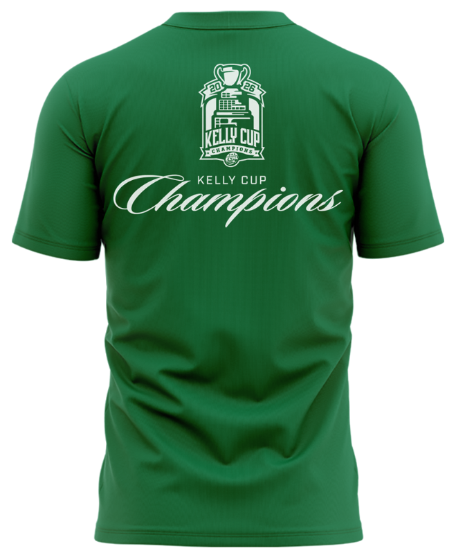 Limited Edition Florida Everblades 2026 Kelly Cup Champions TShirt