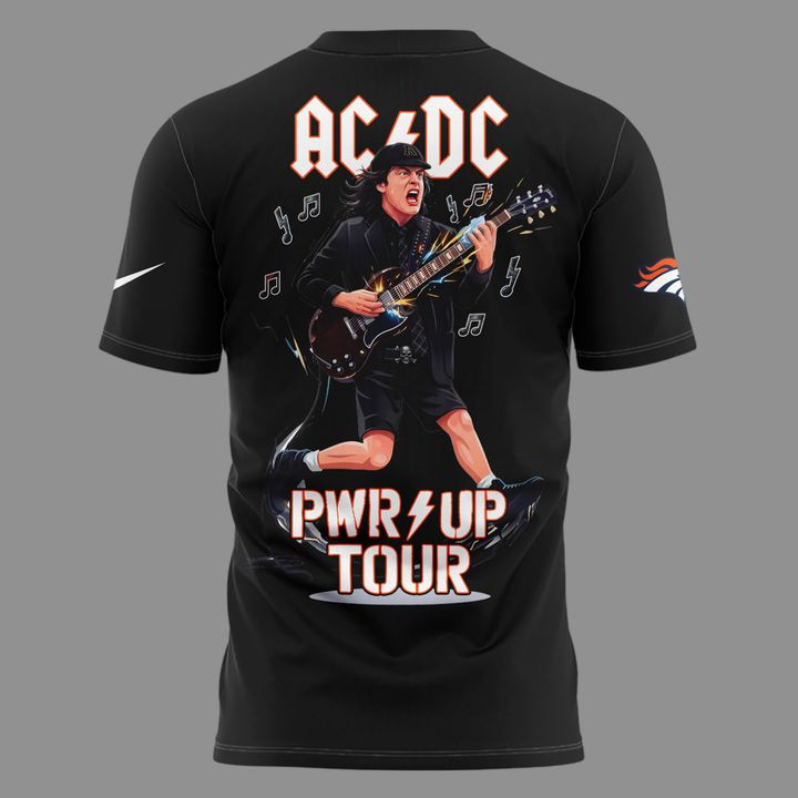 02. AC/DC x Denver Broncos - Power Up Tour 2026 T-Shirt