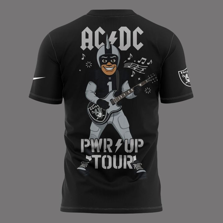 01. AC/DC x Las Vegas Raiders - Power Up Tour 2026 T-Shirt