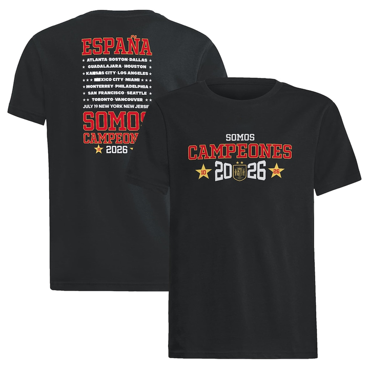 Spain National Team 2026 FIFA World Cup Champions T-Shirt v2