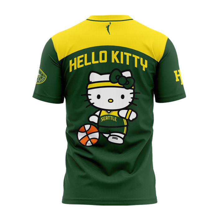 Exclusive Edition Seattle Storm x Hello Kitty Night Tshirt 2026
